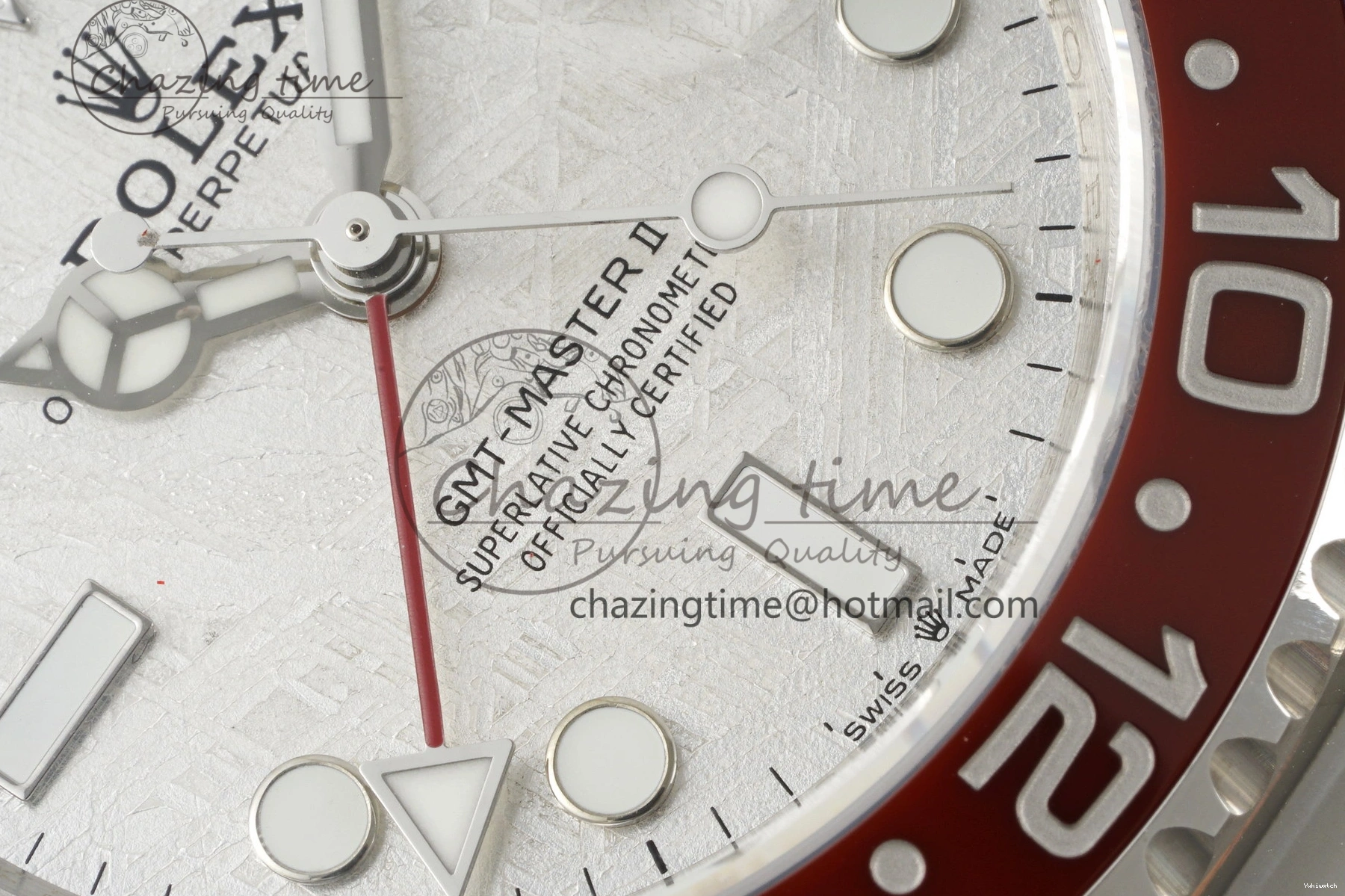 Best 126719 BLRO Master Bracelet Meteorite II GMT VR3285 1:1 Edition SS CHS on 904L JDF 0502
